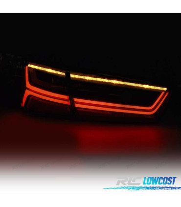FANALI AUDI A6 C7 11-14 ROSSI CON FRECCIA A LED DINAMICA