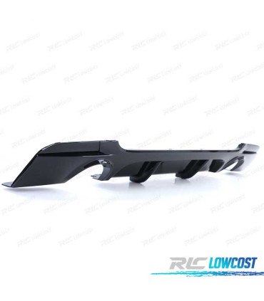 DIFFUSORE BMW E92 E93 06-14 LOOK M PERFORMANCE NERO LUCIDO
