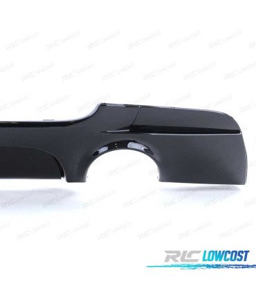 DIFFUSORE BMW E92 E93 06-14 LOOK M PERFORMANCE NERO LUCIDO