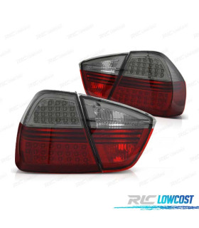 FANALI PER BMW E90 LED ROSSO AFFUMICATO