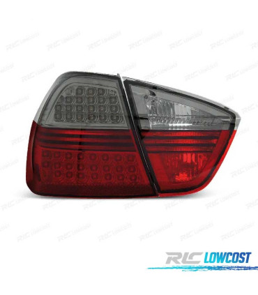 FANALI PER BMW E90 LED ROSSO AFFUMICATO