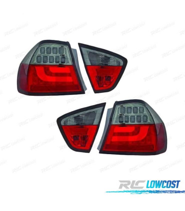 FANALI BMW E90 05-08 LED ROSSO SCURO
