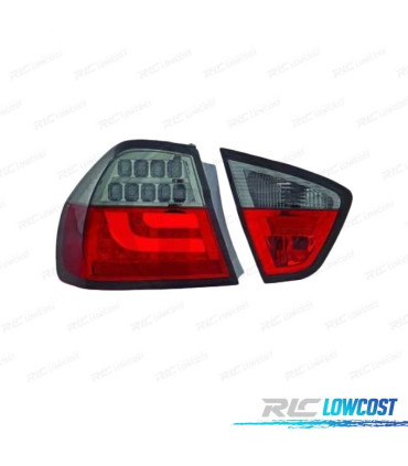 FANALI BMW E90 05-08 LED ROSSO SCURO