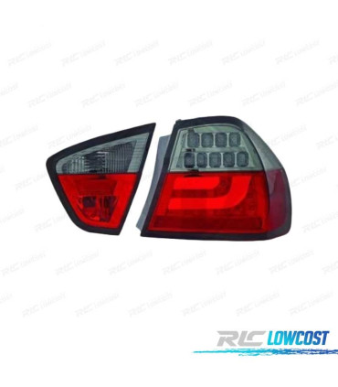 FANALI BMW E90 05-08 LED ROSSO SCURO