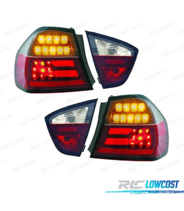FANALI BMW E90 05-08 A LED FUMÉ