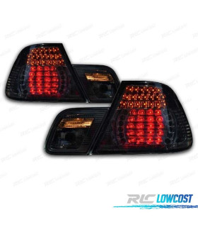 FANALI BMW E46 COUPE 99-03 LED CRISTALLO AFFUMICATO LOOK M3
