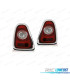 FANALI MINI COOPER R56 R57 10-14 LIGHT BAR ROSSO CROMATO
