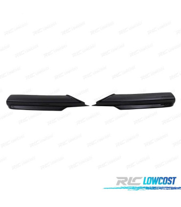 SPLITTER PARAURTI PER BMW E90 E91 05-08 PACK M NERO LUCIDO