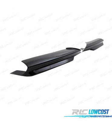 SPLITTER PARAURTI PER BMW E90 E91 05-08 PACK M NERO LUCIDO