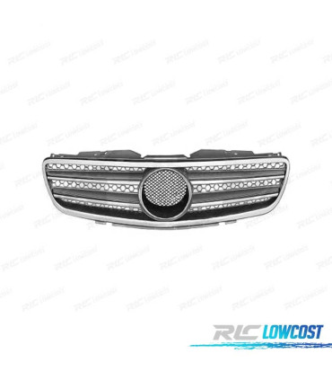 GRIGLIA PER MERCEDES CLASSE SL R230 01-12 CROMATA SPORT LOOK