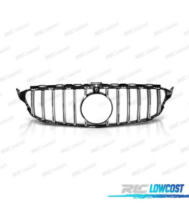 GRIGLIA MERCEDES W205 14-18 LOOK AMG GT CROMATO NERO