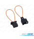 CONNETTORE IN FIBRA OTTICA FIBERLOOP FEMMINA E MASCHIO