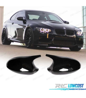 CALOTTE SPECCHIETTI BMW E92 E93 06-10 LOOK M3 NEGRO BRILLO