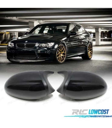 CALOTTE SPECCHIETTI BMW E90 E92 E82 E88 E91 E93 05-09 LOOK M3 NERO LUCIDO