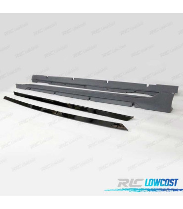 PROFILI LATERALI PER AUDI A7 18- LOOK RS7 IN ABS