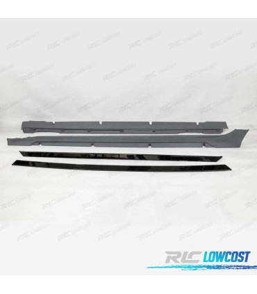 PROFILI LATERALI PER AUDI A7 18- LOOK RS7 IN ABS