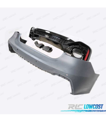PARAURTI POSTERIORE AUDI A7 18- LOOK RS PDC