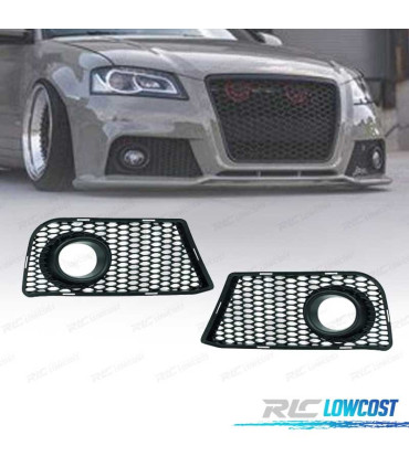 GRIGLIE INFERIORI PER AUDI A3 08-12 FENDINEBBIA DX-SX