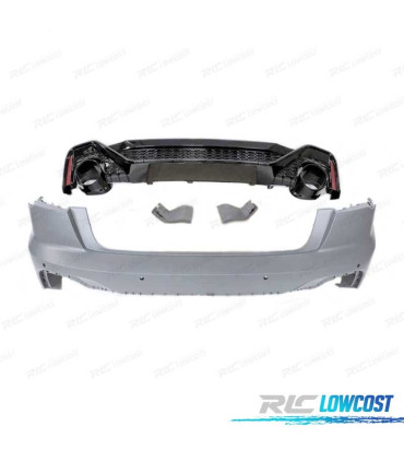 PARAURTI POSTERIORE PER AUDI A6 20- LOOK RS PDC