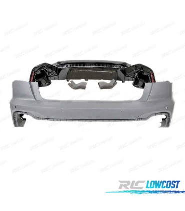 PARAURTI POSTERIORE PER AUDI A6 20- LOOK RS PDC