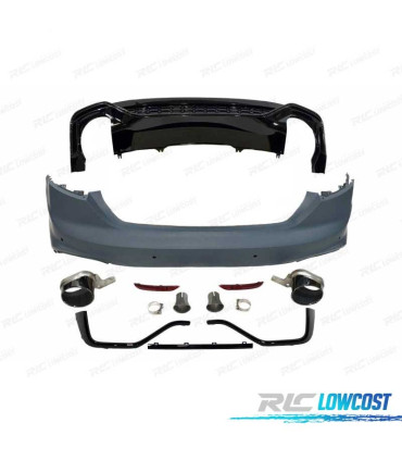PARAURTI POSTERIORE PER AUDI A5 20- LOOK RS PDC