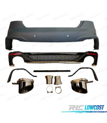 PARAURTI POSTERIORE PER AUDI A5 20- LOOK RS PDC