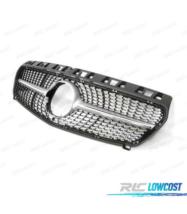 GRIGLIA MERCEDES CLASSE A W176 12-15 LOOK DIAMOND CROMATO
