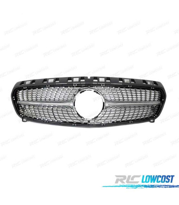 GRIGLIA MERCEDES CLASSE A W176 12-15 LOOK DIAMOND CROMATO