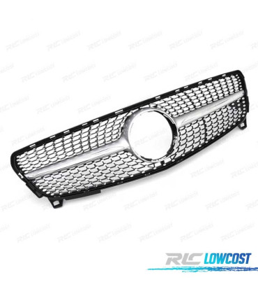 GRIGLIA MERCEDES CLASSE A W176 16-18 LOOK DIAMOND SILVER