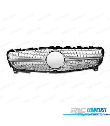 GRIGLIA MERCEDES CLASSE A W176 16-18 LOOK DIAMOND SILVER