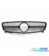 GRIGLIA PER MERCEDES CLASSE A W176 16-18 ASPECTO DIAMANTE NERO CROMATO