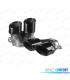 TERMINALI SCARICO MERCEDES CLASSE A W177 CLA W118 18- LOOK A45 AMG NERO