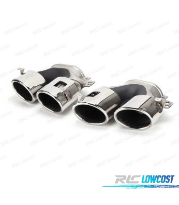 TERMINALI SCARICO MERCEDES CLASSE A W177 CLA W118 18- LOOK A45 AMG