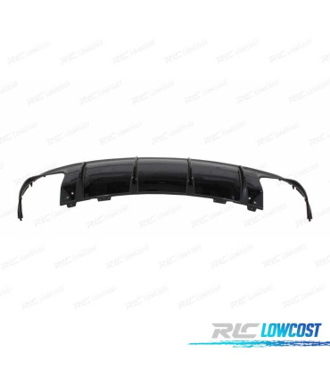 DIFFUSORE MERCEDES CLA W117 13-18 LOOK AMG CLA45 NERO LUCIDO