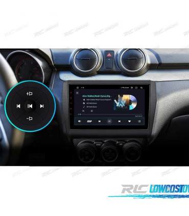 RADIO GPS ANDROID 12 9" PER SUZUKI SWIFT 17-22