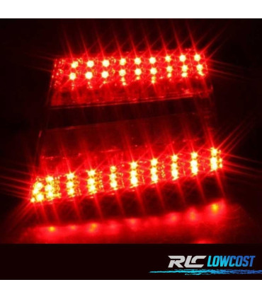 FANALI PER AUDI A6 4F 04-08 LED ROSSO CROMATO