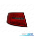 FANALI PER AUDI A6 4F 04-08 LED ROSSO NERO