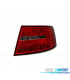 FANALI PER AUDI A6 4F 04-08 LED ROSSO NERO
