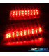 FANALI PER AUDI A6 4F 04-08 LED ROSSO NERO