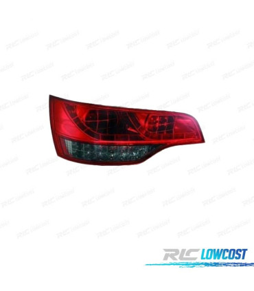 FANALI POSTERIORI PER AUDI Q7 06-09 LED ROSSO SCURO