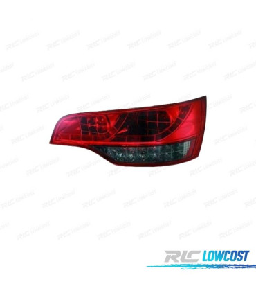FANALI POSTERIORI PER AUDI Q7 06-09 LED ROSSO SCURO