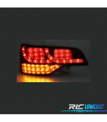 FANALI POSTERIORI PER AUDI Q7 06-09 LED ROSSO SCURO