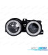 FARI PER BMW SERIE 3 E30 82-94 ANGEL EYES FONDO NERO