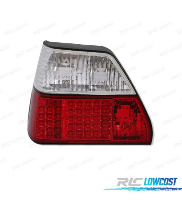 FANALI VOLKSWAGEN VW GOLF 2 83-91 LED ROSSO BIANCO