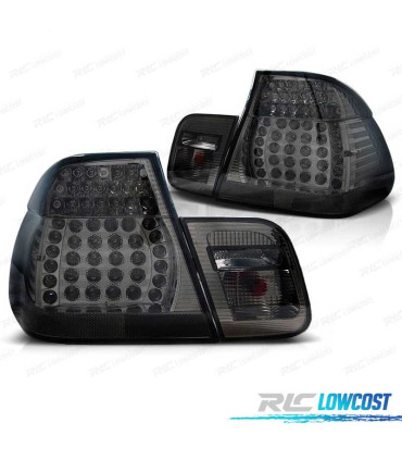FANALI BMW SERIE 3 E46 01-05 LED CRISTALLO SCURO