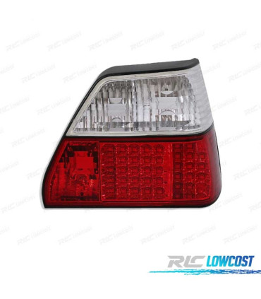 FANALI VOLKSWAGEN VW GOLF 2 83-91 LED ROSSO BIANCO