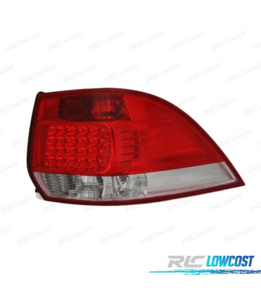 FANALI PER VOLKSWAGEN VW GOLF 5 6 VARIANT 07-. LED ROSSO CROMATO