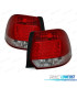 FANALI PER VOLKSWAGEN VW GOLF 5 6 VARIANT 07-. LED ROSSO CROMATO