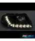 FARI PER VOLKSWAGEN VW PASSAT 3BG 00-05 LUCE DIURNA SFONDO NERO