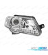 FARI PER VOLKSWAGEN VW PASSAT 3C 05-10 LUCE DIURNA FONDO CROMATO